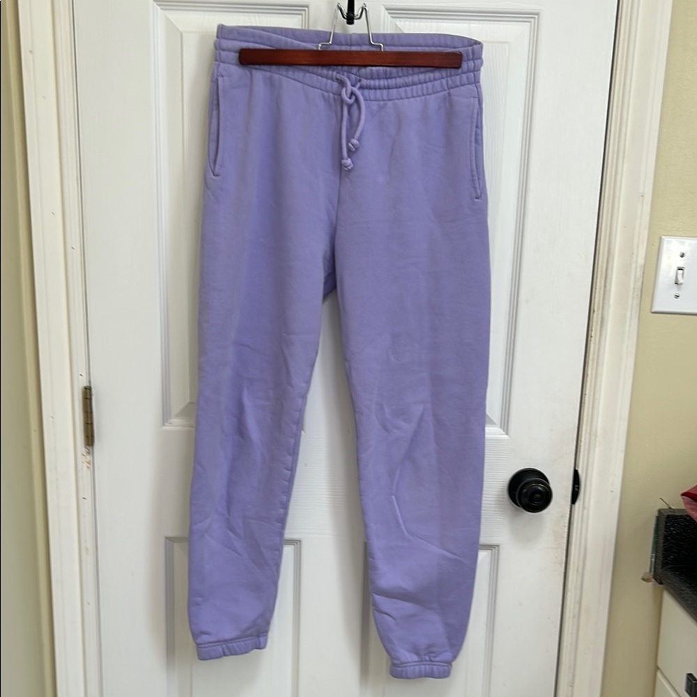 Lavender Jogger Sweatpants TNA